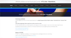 Desktop Screenshot of ovl.vttl.be